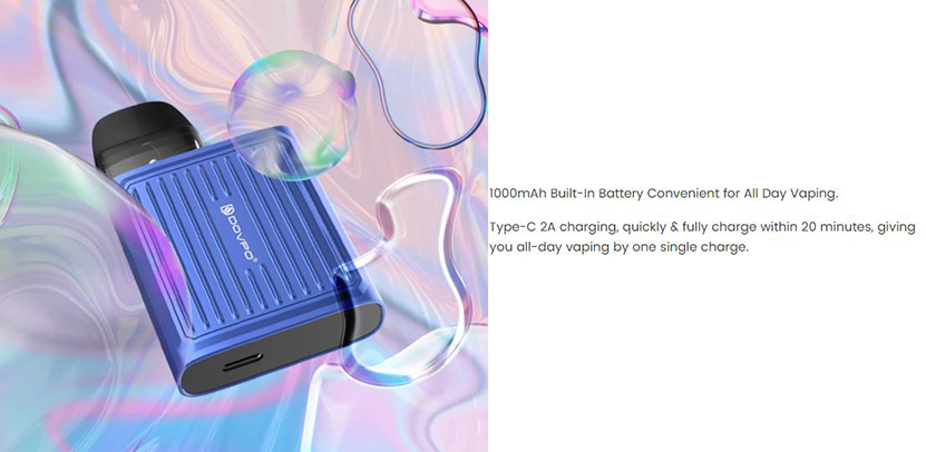 DOVPO Venus Nano Kit Battery Capacity