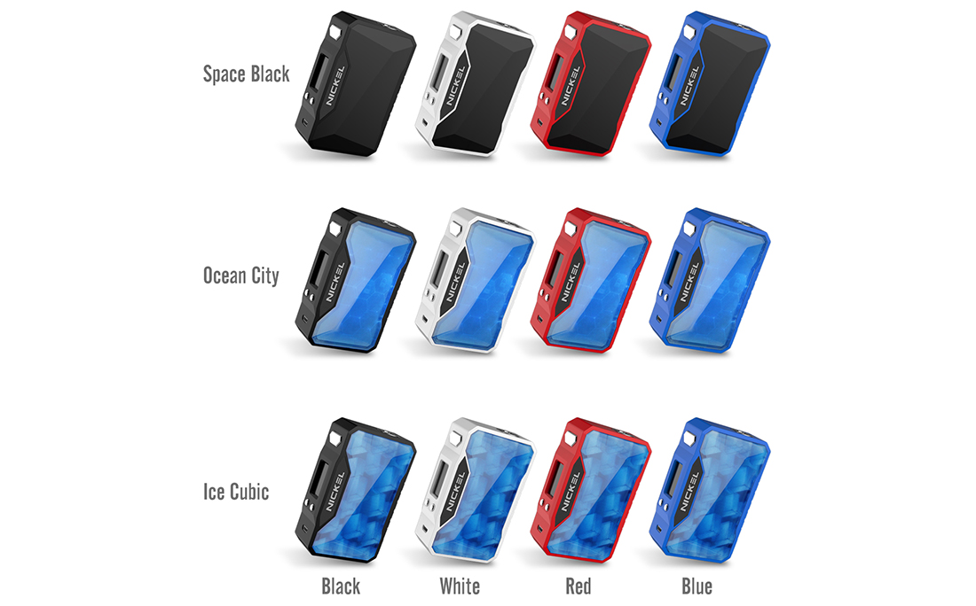 Dovpo Nickel 230W Box Mod Colors