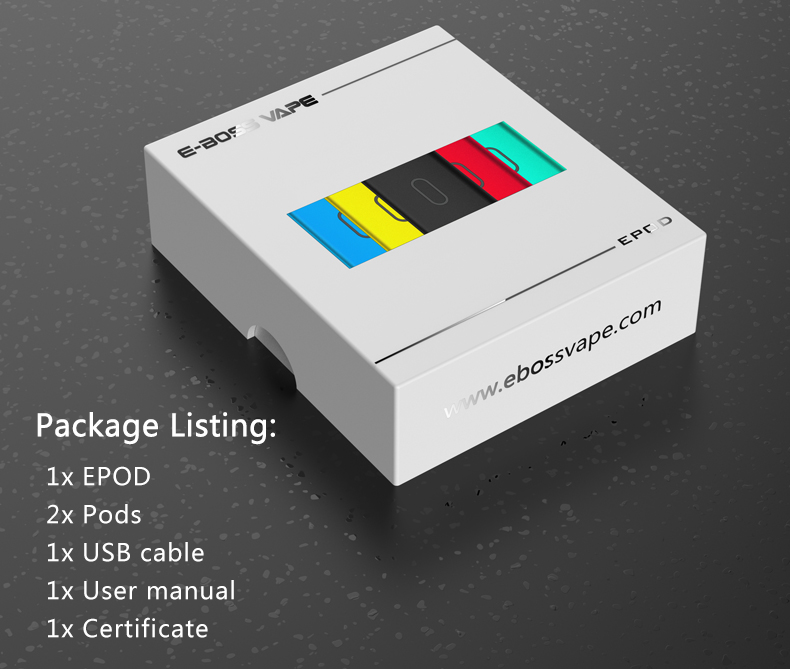 E-bossvape Epod Kit Features 4