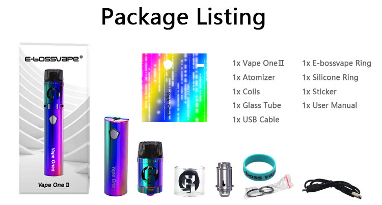 E-bossvape Vape One II Features 1