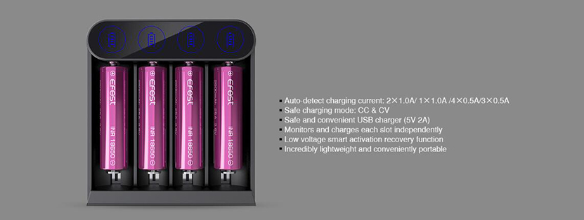 Efest SLIM K4 Charger Feature 3