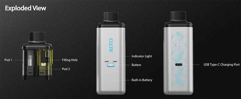 Eleaf IORE Mix Kit Parts
