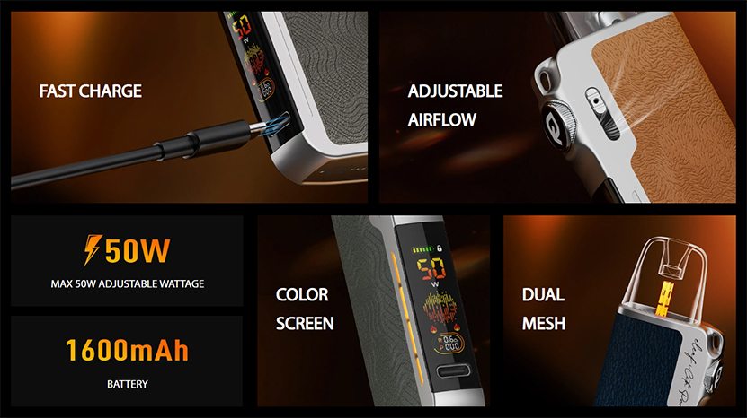 Eleaf iCita Pro Pod Kit Features