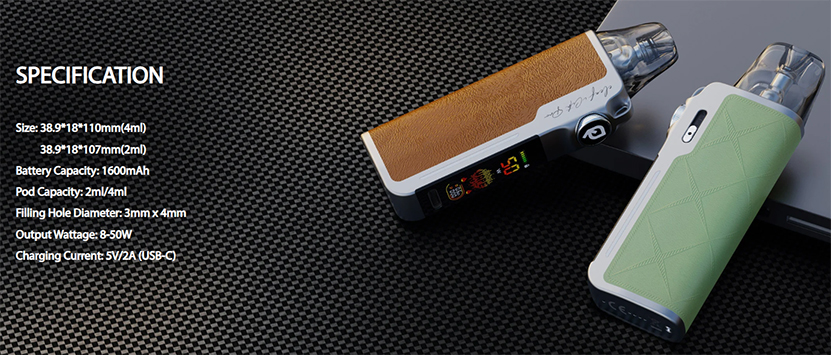 Eleaf iCita Pro Pod Kit Specification