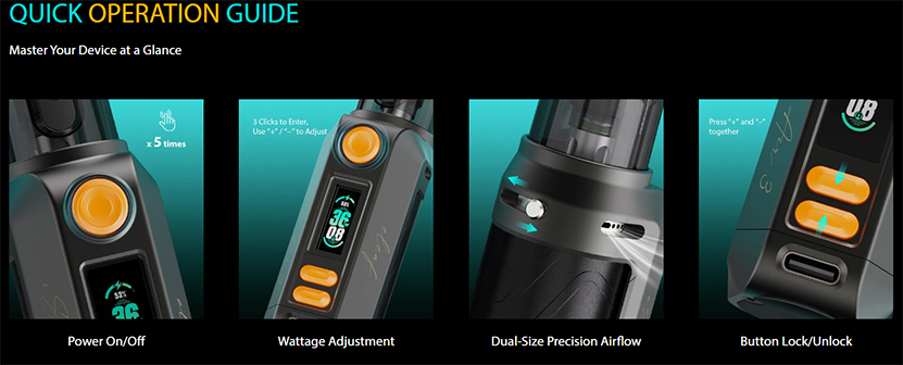 Eleaf iSolo Air 3 Kit Easy to Control