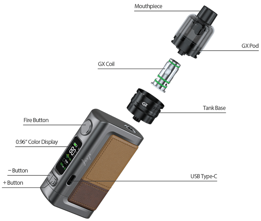 Eleaf iStick Power 2C with GX Tank Feature 8