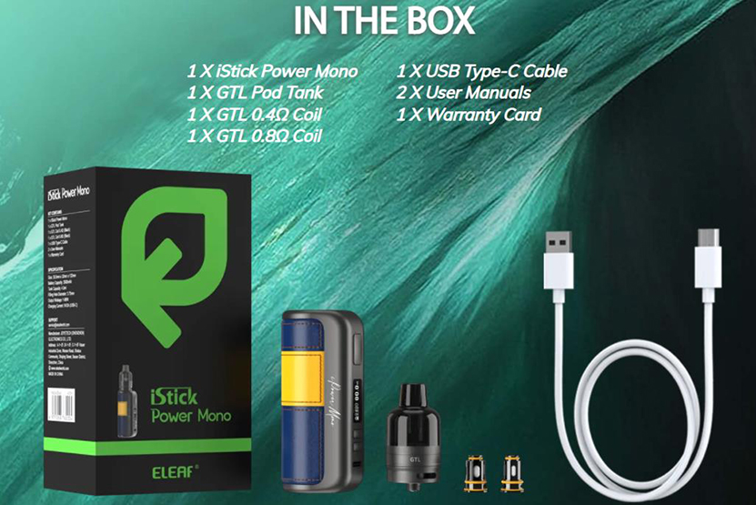 Eleaf iStick Power Mono Kit Package