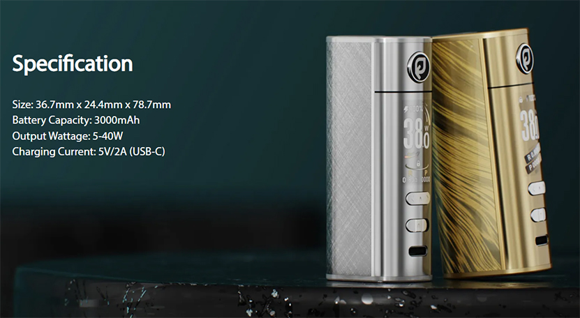 Eleaf iStick X40 Battery Specification