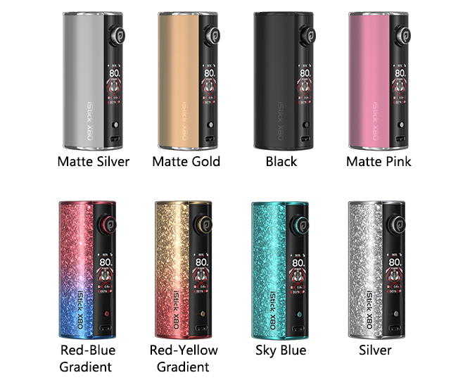 eleaf vape battery iStick X80 3200mAh 80W mk bar 7000 rechargeable Style:SX VP Racing Fuels 28555