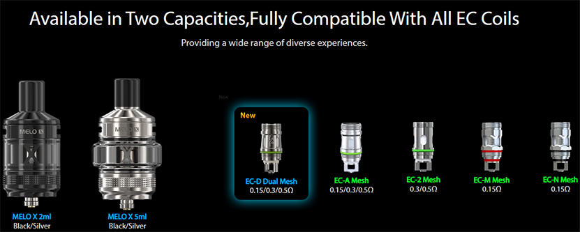 Eleaf iStick X80 Kit and Eleaf iStick XC100 Kit Compatible