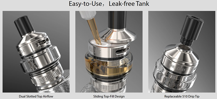 Eleaf iStick X80 Kit and Eleaf iStick XC100 Kit Top Filling and Top Airflow