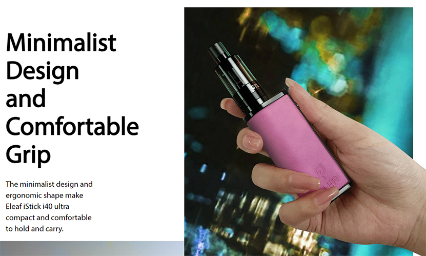 Eleaf iStick i40 Kit Compact and Comfortable