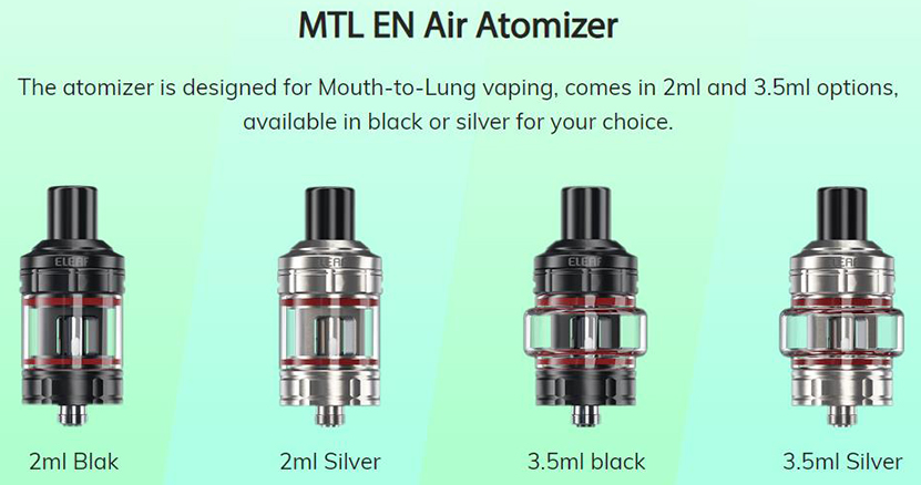 Eleaf iStick i75 with EN Air Kit MTL Vaping