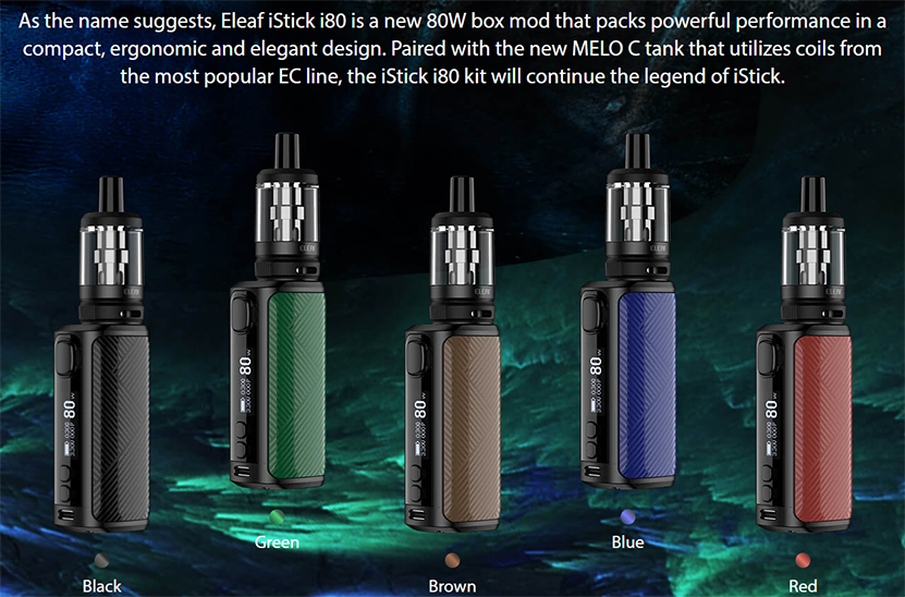 Eleaf iStick i80 Kit Decription