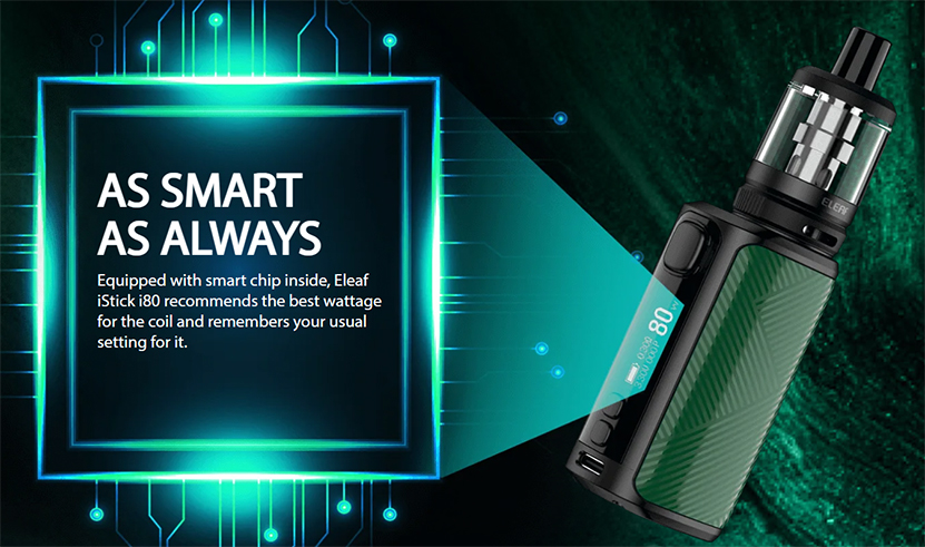 Eleaf iStick i80 Kit Smart Chip