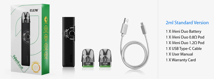 Eleaf iVeni Duo Pod Kit 3ml Version