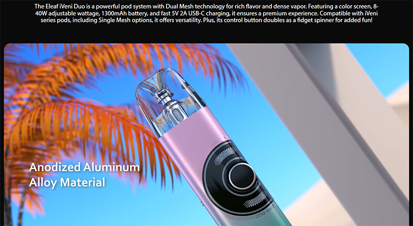 Eleaf iVeni Duo Pod Kit Short Description
