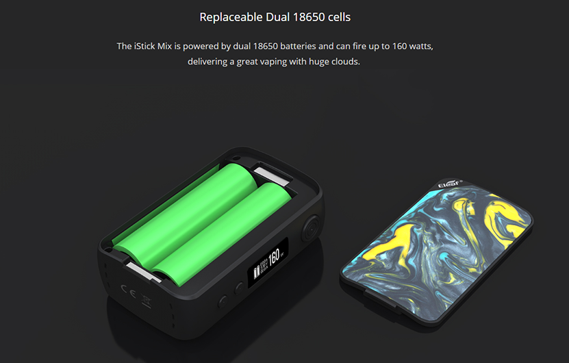 iStick Mix 160W Box Mod Features 05