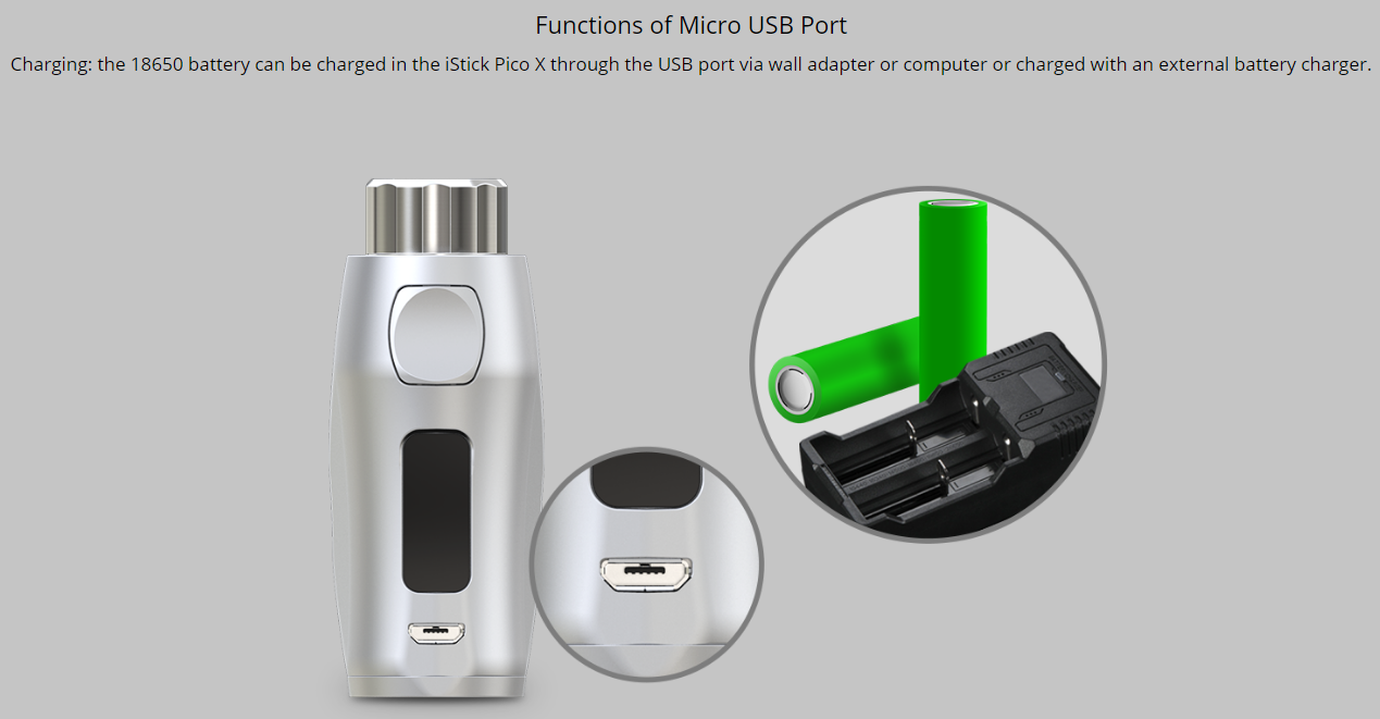 Eleaf iStick Pico X Kit Features 11