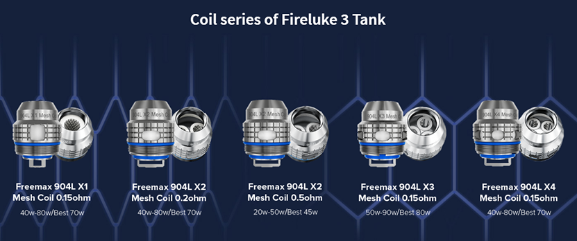 Freemax Fireluke 3 Mesh Sub Ohm Tank Mesh Coil