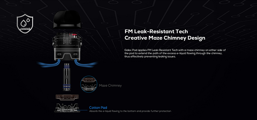 Freemax Galex Kit FM Leak Resistant Tech
