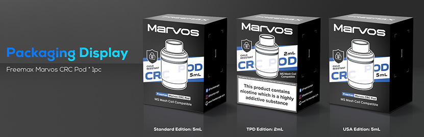 Freemax Marvos CRC Pod Package