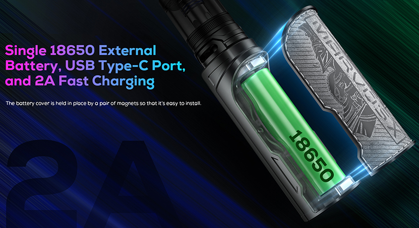 Freemax Marvos X Pro 100W Kit 18650 Battery