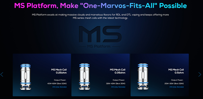 Freemax Marvos X Pro 100W Kit MS Platform