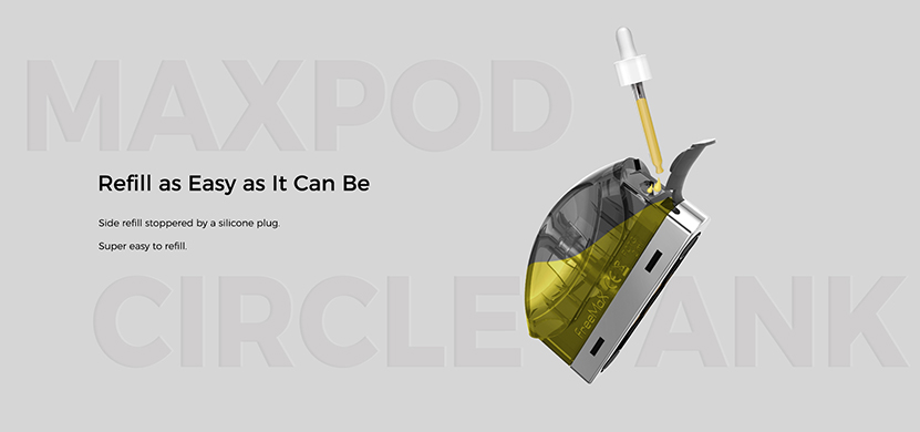 Freemax Maxpod Circle Pod Cartridge Feature 1