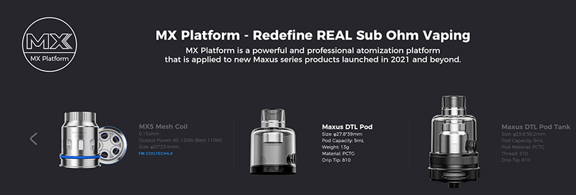 Freemax Maxus DTL Pod Tank Feature 6