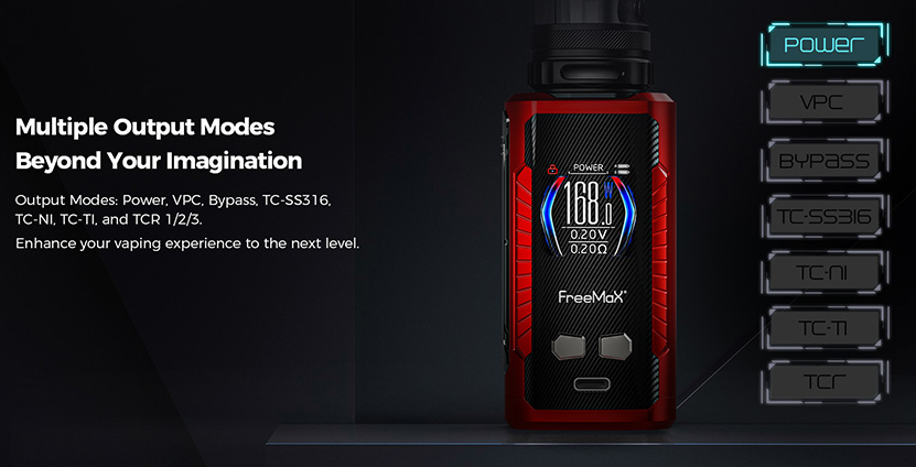 Freemax Maxus Max Pro 168W Kit Feature 11