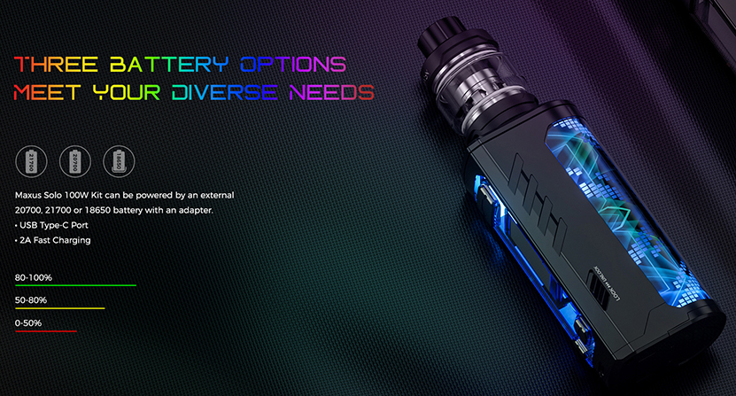 Freemax Maxus Solo 100W Kit Feature 1