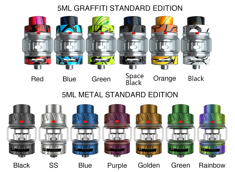 Freemax Fireluke 2 Tank Colors