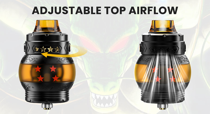 Fumytech Dragon Ball Sub Ohm Tank Adjustable Airflow