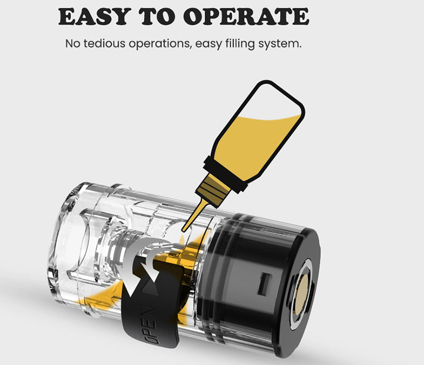 Fumytech Hookah Air Mini Cartridge Easy Operation