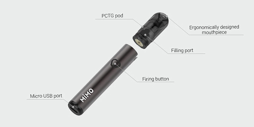 G Taste Mimo Kit 450mah 1 3ml Pod System Kit