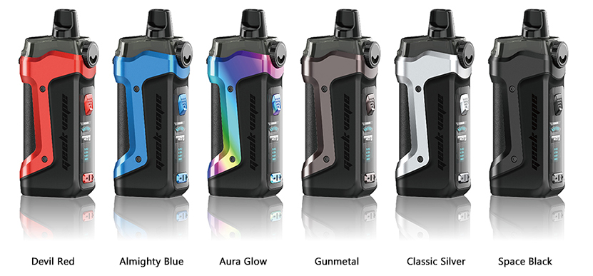 Cores do kit GeekVape Aegis Boost Plus