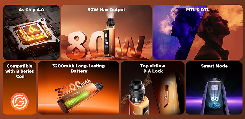 GeekVape Aegis Force Main Features