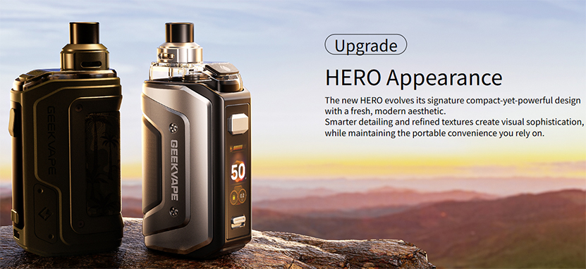 GeekVape Aegis Hero 5 Kit Appearance