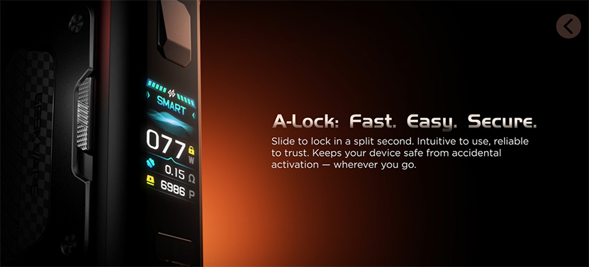 GeekVape Aegis Legend 5 Kit A Lock Design