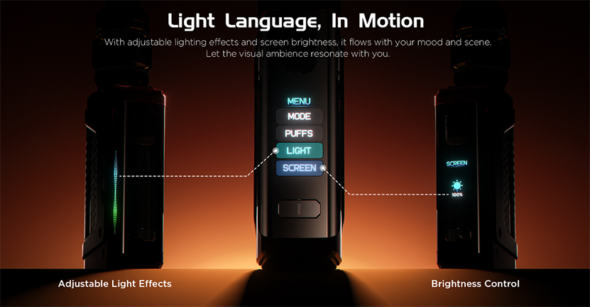 GeekVape Aegis Legend 5 Kit Adjustable Light Effect