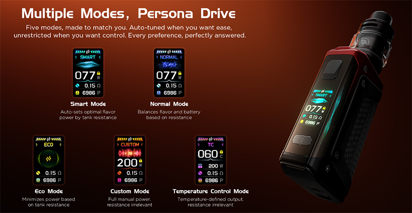 GeekVape Aegis Legend 5 Kit Multi Modes