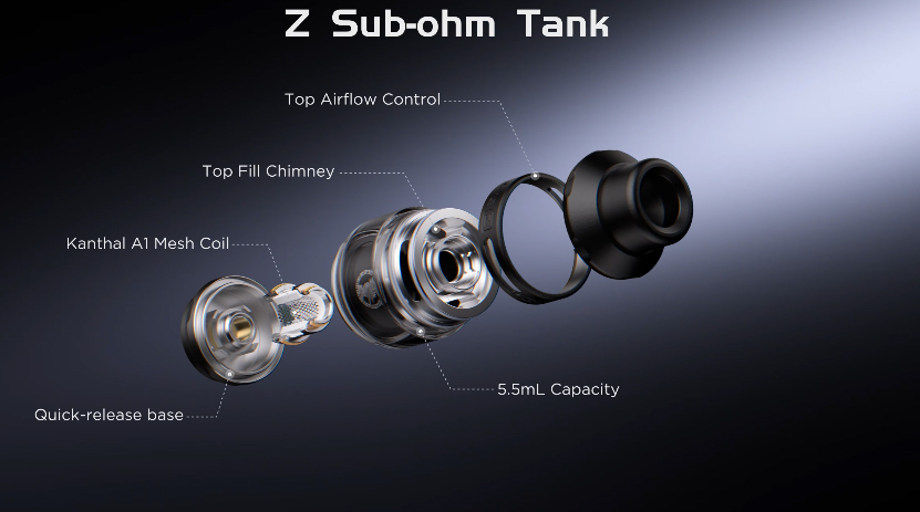 GeekVape Aegis Legend 5 Kit with Z Sub Ohm Tank