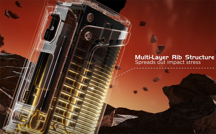 GeekVape Aegis Legend 5 Kit with Z Subohm Tank 5 Multi Layer Rib Structure