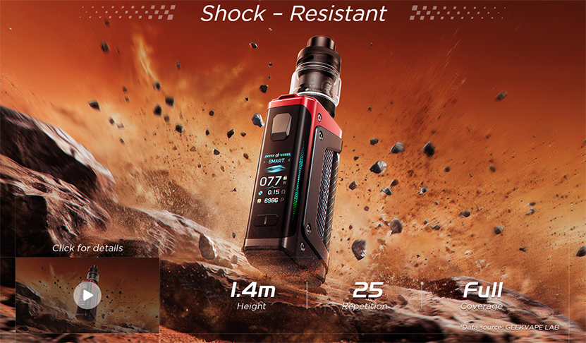 GeekVape Aegis Legend 5 Kit with Z Subohm Tank 5 Shock Resistant