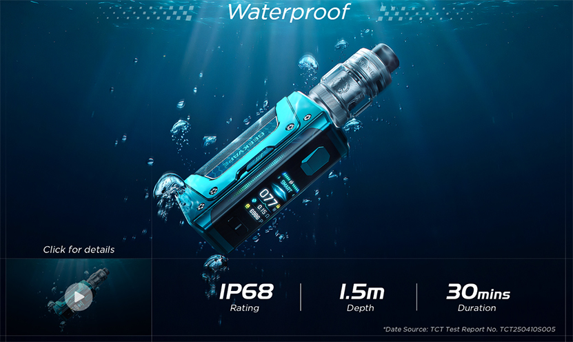 GeekVape Aegis Legend 5 Kit with Z Subohm Tank 5 Waterproof
