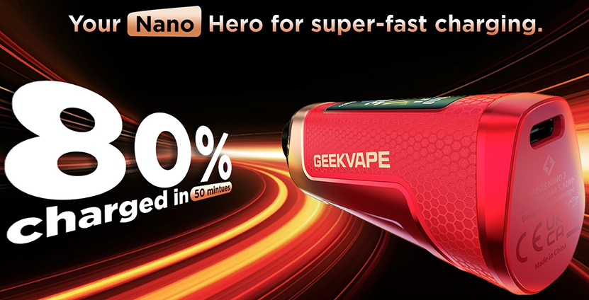GeekVape Aegis Nano 3 Fast Charging