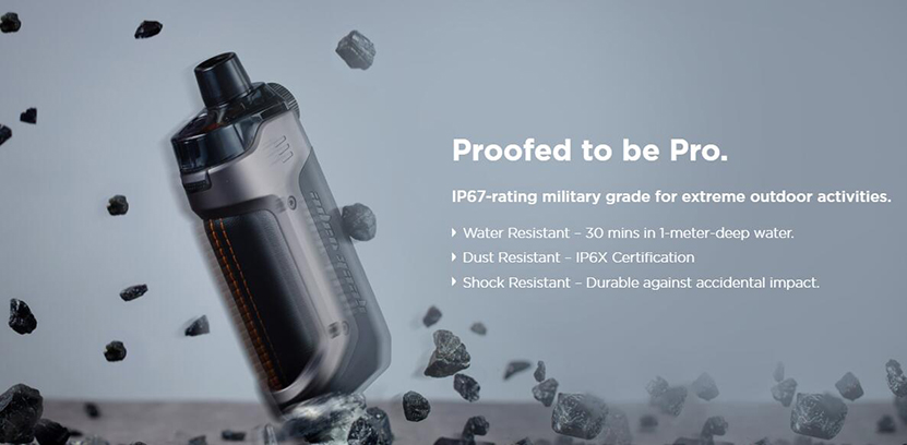 GeekVape B100 21700 Pod Mod Kit IP67 Rating Military Grade