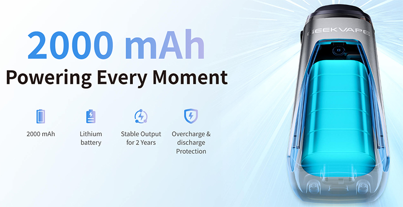 GeekVape Digi Pro Kit 2000mAh Battery