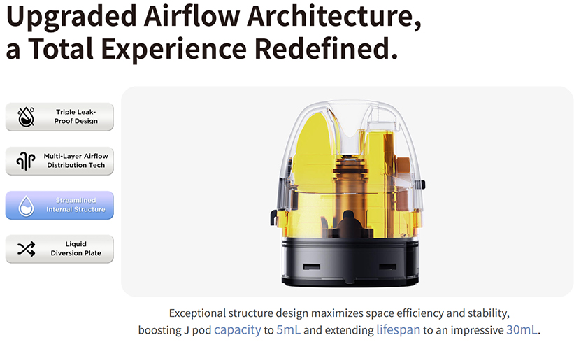 GeekVape Digi Pro Kit Steamlined Airflow Structure